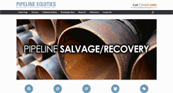 Desktop Screenshot of pipelineequities.com